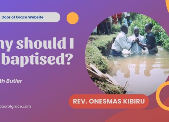 Why should I be baptised?